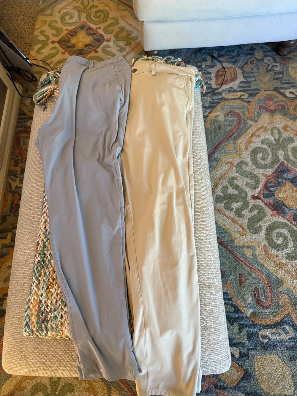 Men's Lululemon Pant Set — Tan and Light Gray 36x32